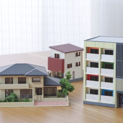家・マンションの模型