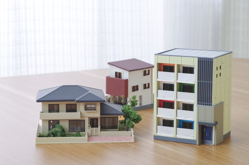 家・マンションの模型
